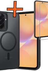 Nomfy Nomfy Samsung Galaxy A36 Magsafe Hoesje Zwart Met Screenprotector