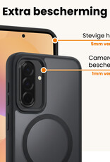 Nomfy Nomfy Samsung Galaxy A36 Magsafe Hoesje Zwart Met Screenprotector
