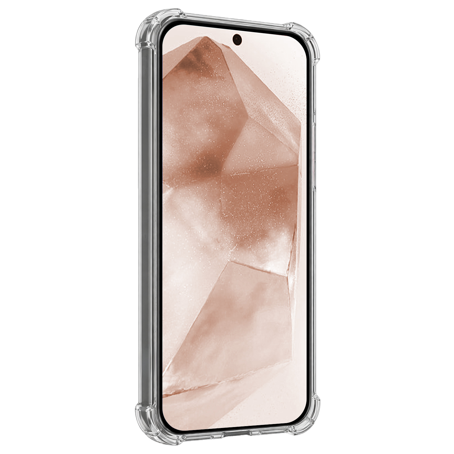 Nomfy Nomfy Samsung Galaxy A55 Magsafe Hoesje Transparant Met Screenprotector