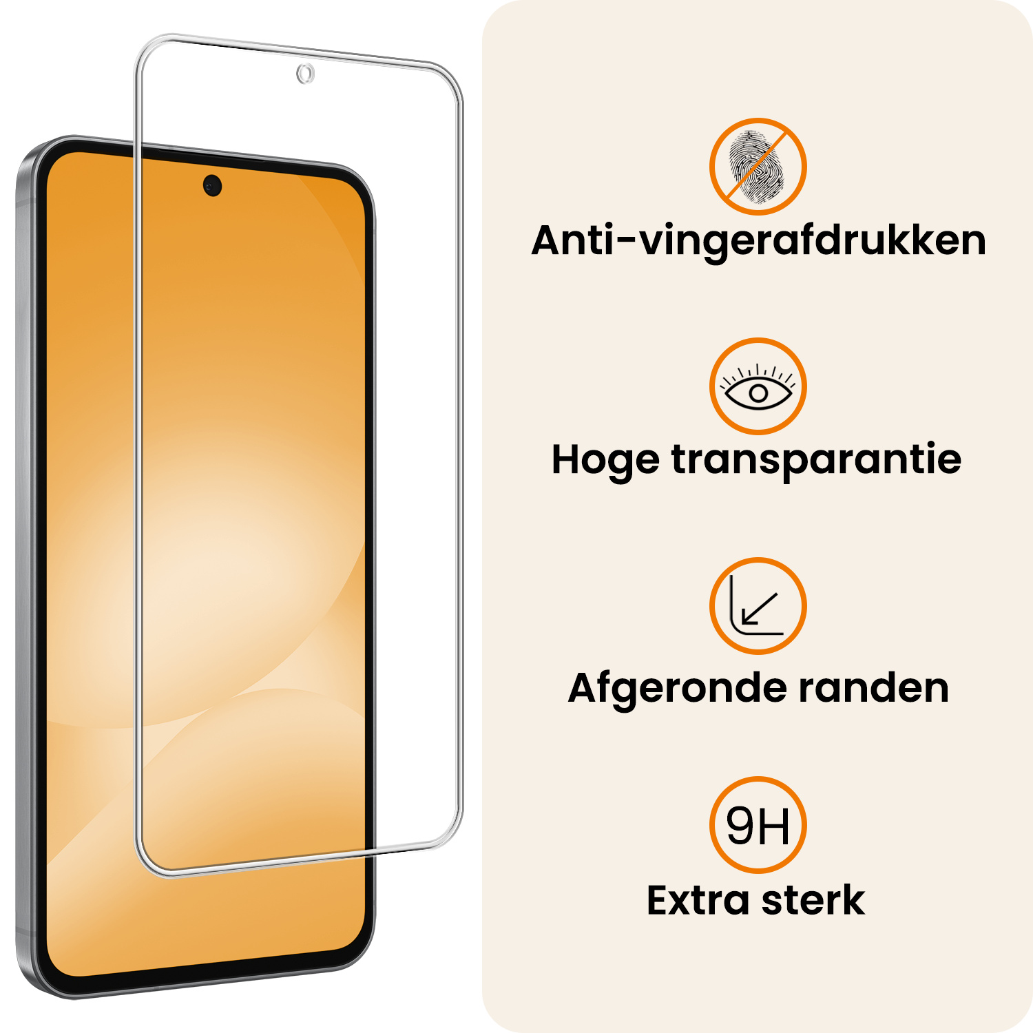 Nomfy Nomfy Samsung Galaxy A56 Magsafe Hoesje Transparant Met Screenprotector