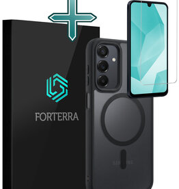 Forterra Forterra Samsung Galaxy A16 Magsafe Hoesje Zwart Met Screenprotector