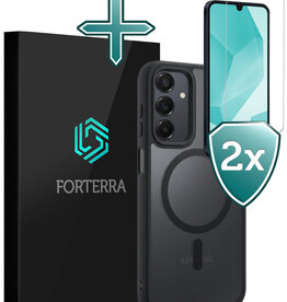 Forterra Forterra Samsung Galaxy A16 Magsafe Hoesje Zwart Met 2x Screenprotector