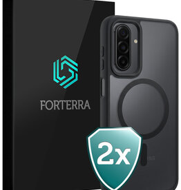 Forterra Forterra Samsung Galaxy A17 Magsafe Hoesje - Zwart - 2 PACK