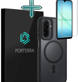 Forterra Forterra Samsung Galaxy A17 Magsafe Hoesje Zwart Met Screenprotector