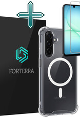 Forterra Forterra Samsung Galaxy A17 Magsafe Hoesje Transparant Met Screenprotector