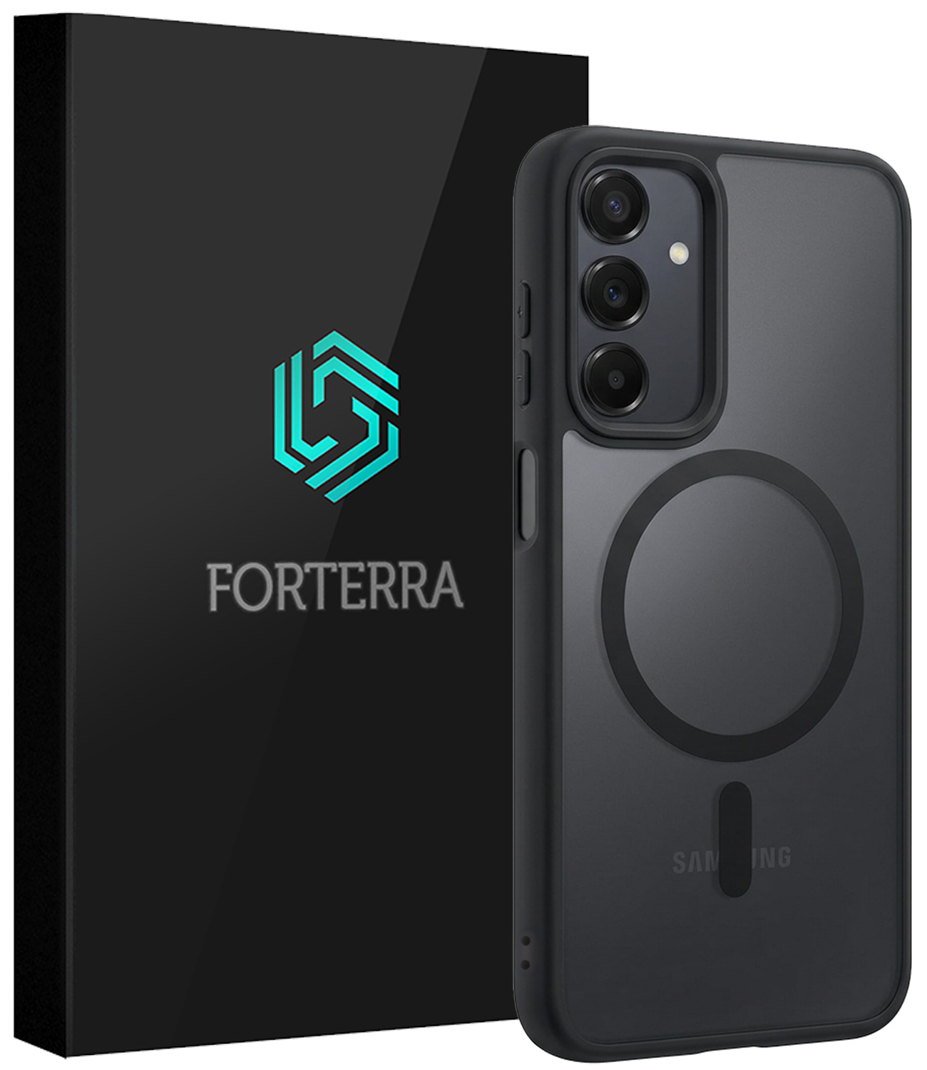 Forterra Forterra Samsung Galaxy A25 Magsafe Hoesje - Zwart