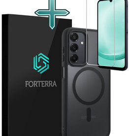 Forterra Forterra Samsung Galaxy A25 Magsafe Hoesje Zwart Met Screenprotector