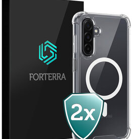 Forterra Forterra Samsung Galaxy A26 Magsafe Hoesje - Transparant - 2 PACK