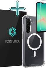 Forterra Forterra Samsung Galaxy A26 Magsafe Hoesje Transparant Met Screenprotector