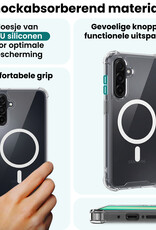 Forterra Forterra Samsung Galaxy A26 Magsafe Hoesje Transparant Met Screenprotector