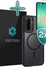 Forterra Forterra Samsung Galaxy A26 Magsafe Hoesje Zwart Met 2x Screenprotector