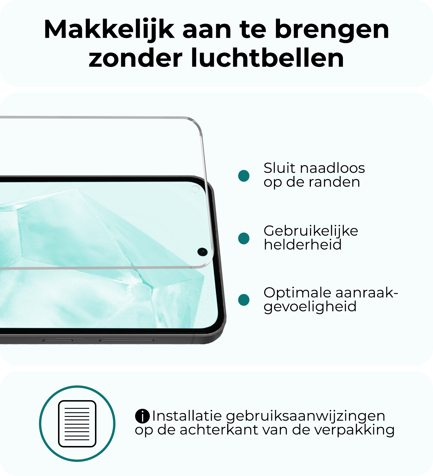 Forterra Forterra Samsung Galaxy A35 Magsafe Hoesje Transparant Met 2x Screenprotector
