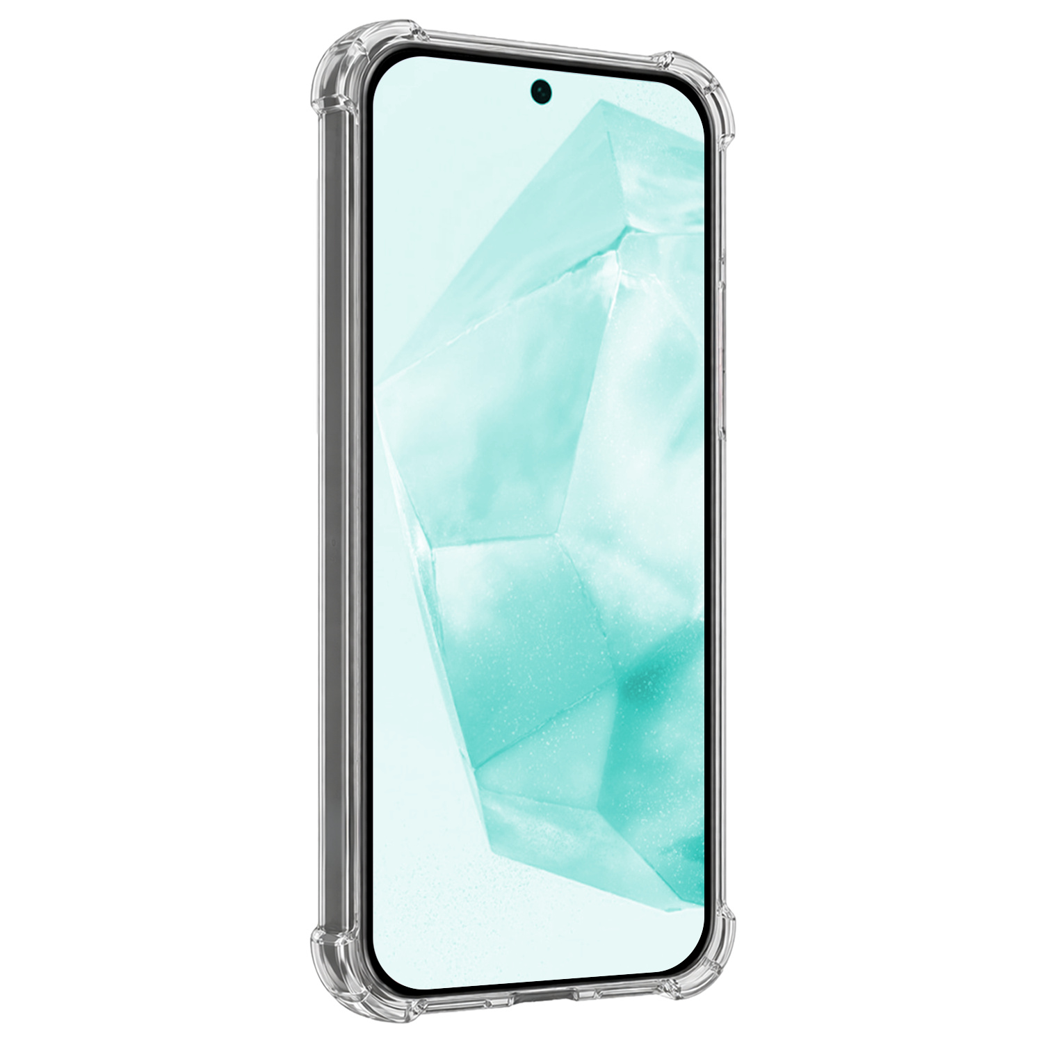 Forterra Forterra Samsung Galaxy A35 Magsafe Hoesje Transparant Met 2x Screenprotector