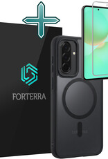 Forterra Forterra Samsung Galaxy A36 Magsafe Hoesje Zwart Met Screenprotector