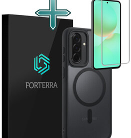 Forterra Forterra Samsung Galaxy A36 Magsafe Hoesje Zwart Met Screenprotector