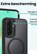 Forterra Forterra Samsung Galaxy A36 Magsafe Hoesje Zwart Met Screenprotector
