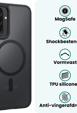 Forterra Forterra Samsung Galaxy A36 Magsafe Hoesje Zwart Met 2x Screenprotector