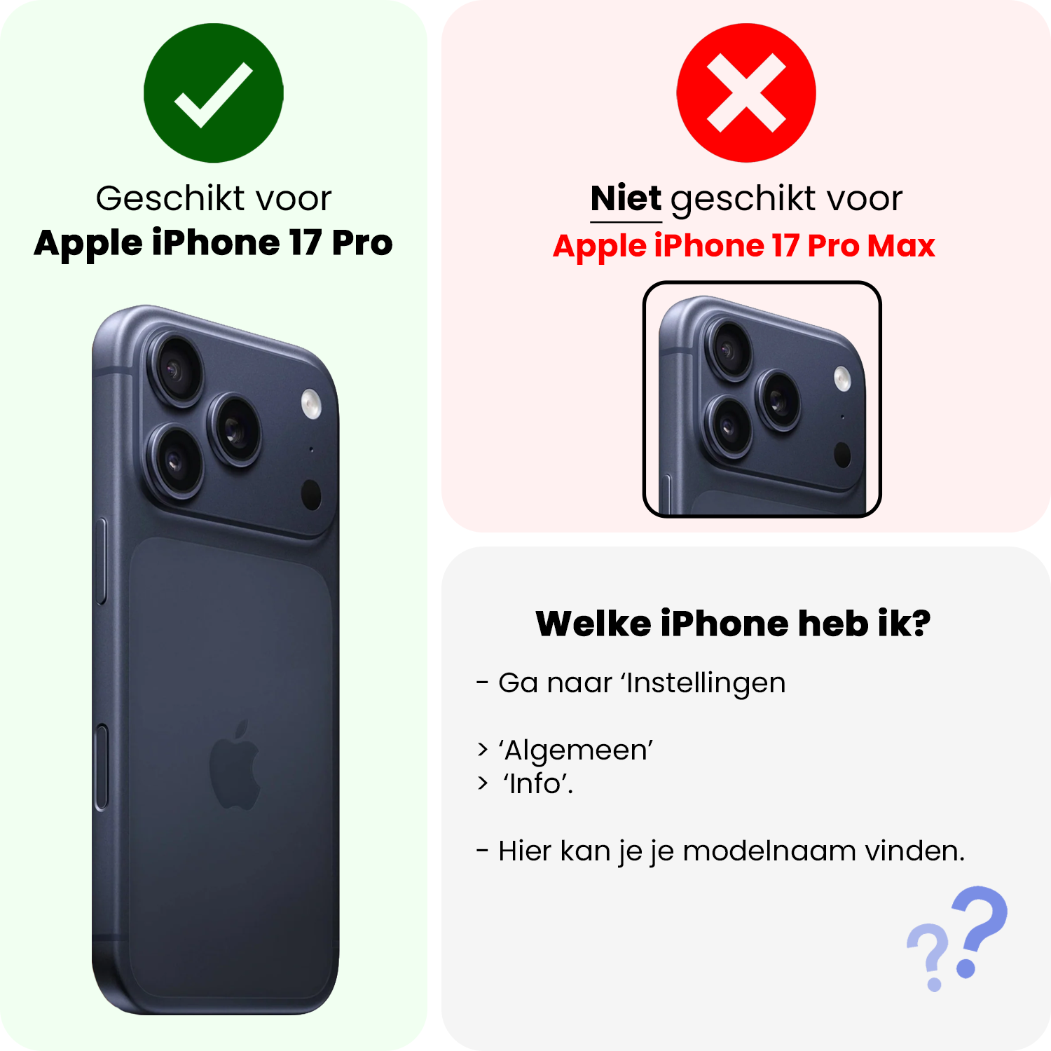 BASEY. BASEY. iPhone 17 Pro Hoesje Shockproof Met Screenprotector Met Dichte Notch
