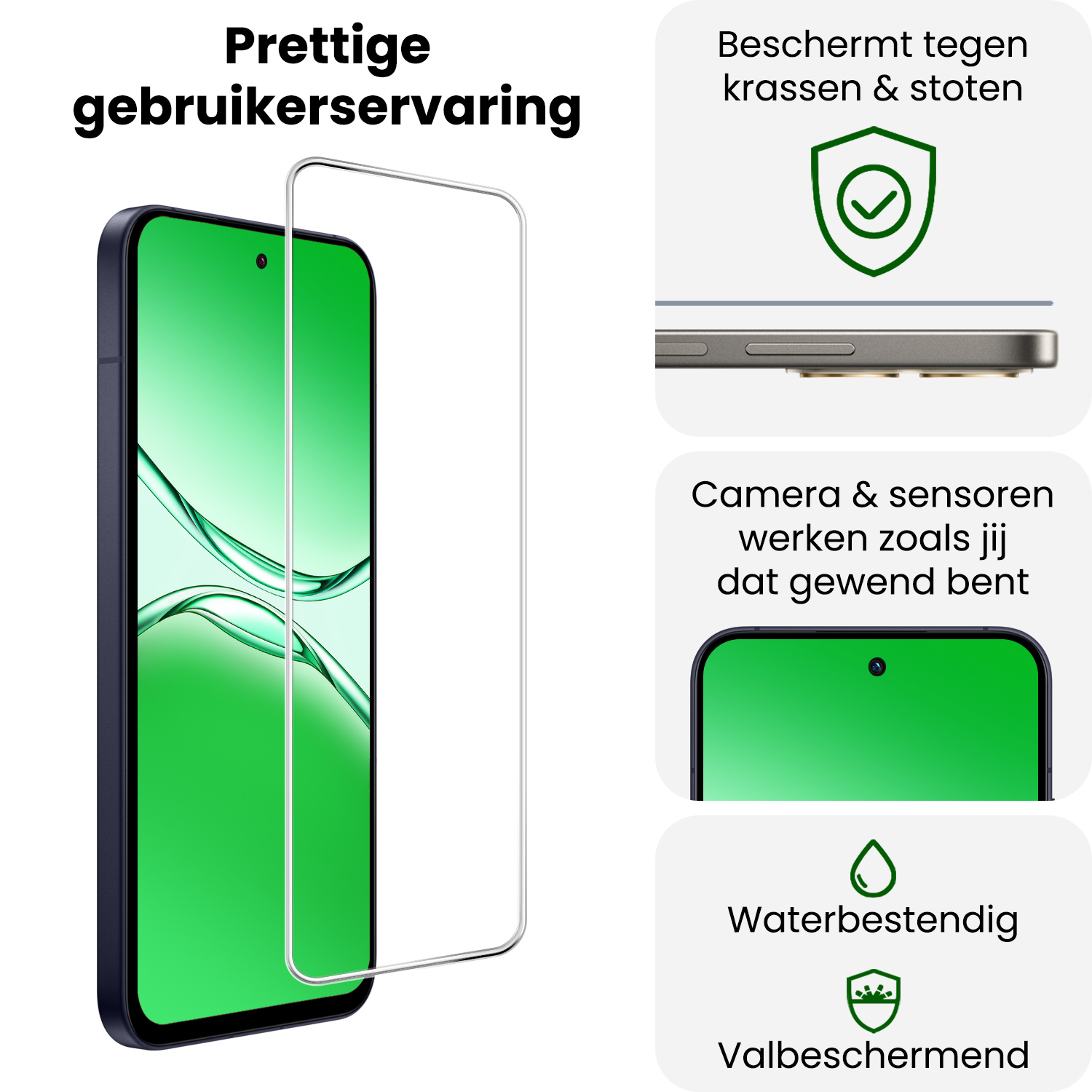 BASEY. BASEY. OPPO A5 Pro Screenprotector - 2 PACK