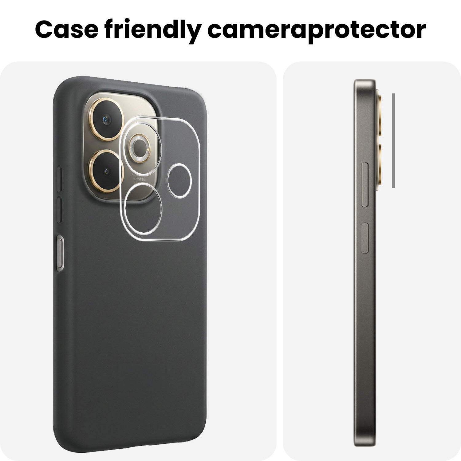 BASEY. BASEY. OPPO A5 Pro Camera Screenprotector - 2 PACK