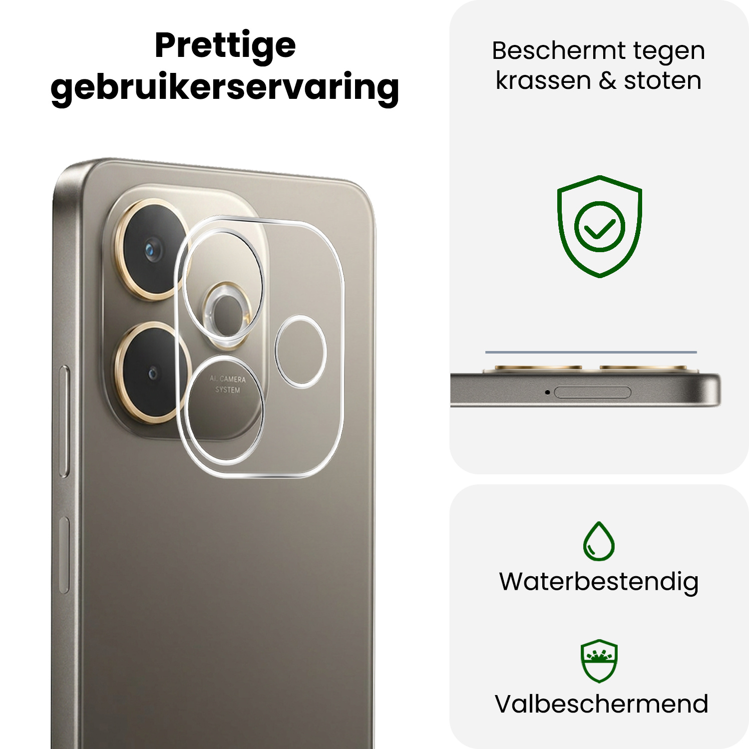 BASEY. BASEY. OPPO A5 Pro Camera Screenprotector - 3 PACK