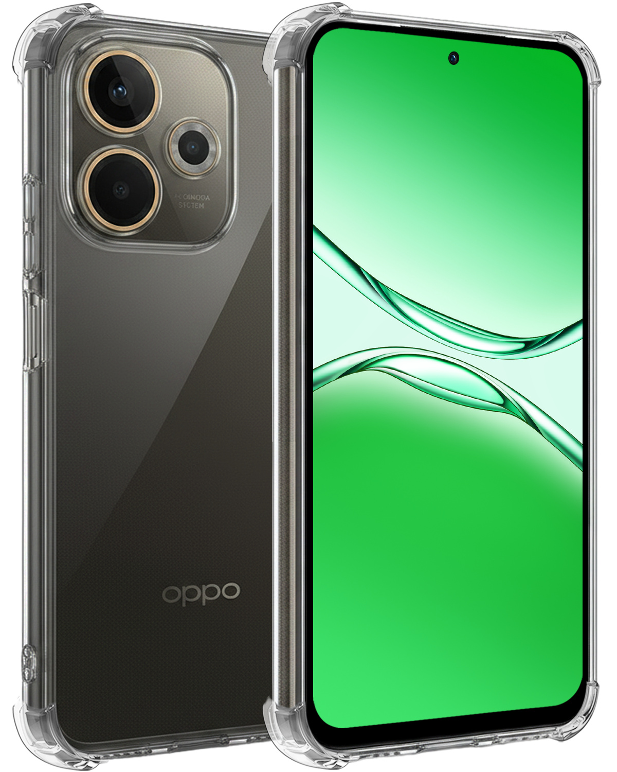 BASEY. BASEY. OPPO A5 Pro Hoesje Shockproof - Transparant