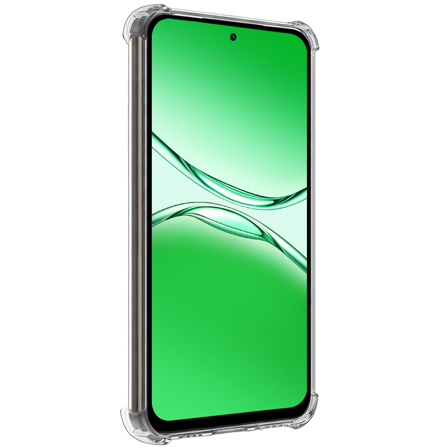 BASEY. BASEY. OPPO A5 Pro Hoesje Shockproof - Transparant - 2 PACK