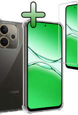 BASEY. BASEY. OPPO A5 Pro Hoesje Shockproof Met Screenprotector