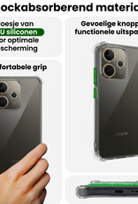 BASEY. BASEY. OPPO A5 Pro Hoesje Shockproof Met Screenprotector