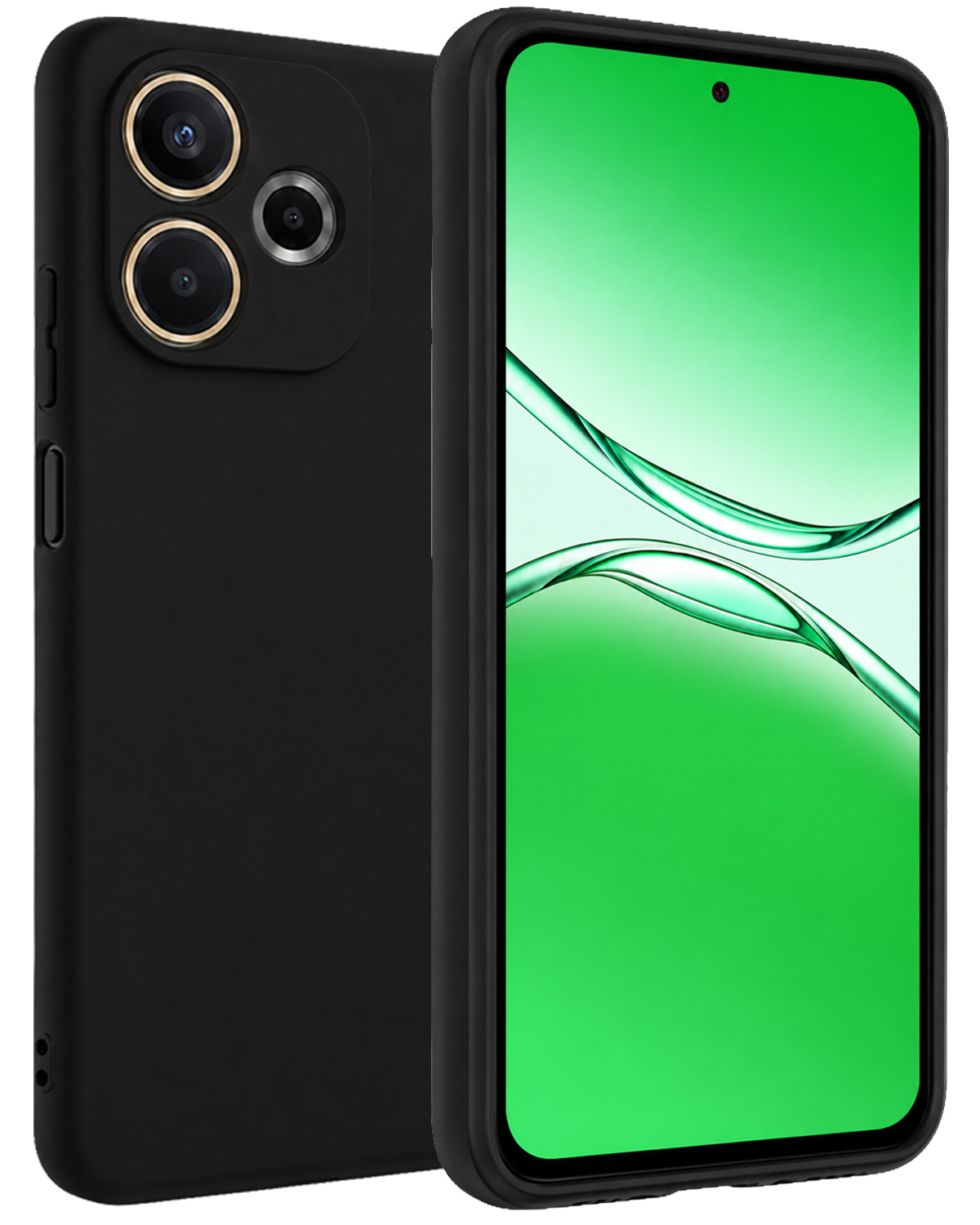 BASEY. BASEY. OPPO A5 Pro Hoesje Siliconen - Zwart