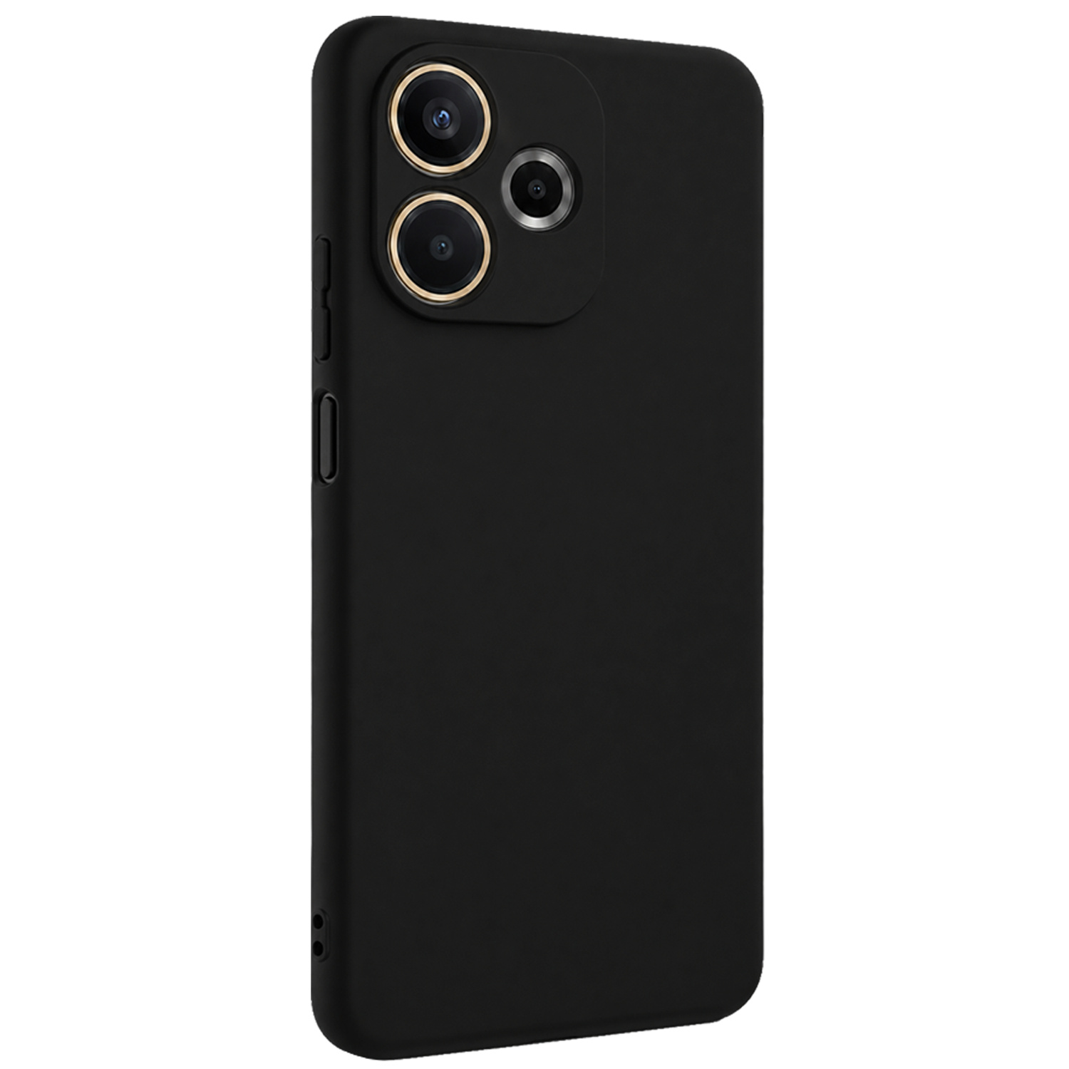 BASEY. BASEY. OPPO A5 Pro Hoesje Siliconen - Zwart - 2 PACK