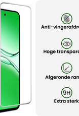 BASEY. BASEY. OPPO A5 Pro Hoesje Siliconen Met Screenprotector - Zwart