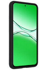 BASEY. BASEY. OPPO A5 Pro Hoesje Siliconen Met Screenprotector - Zwart