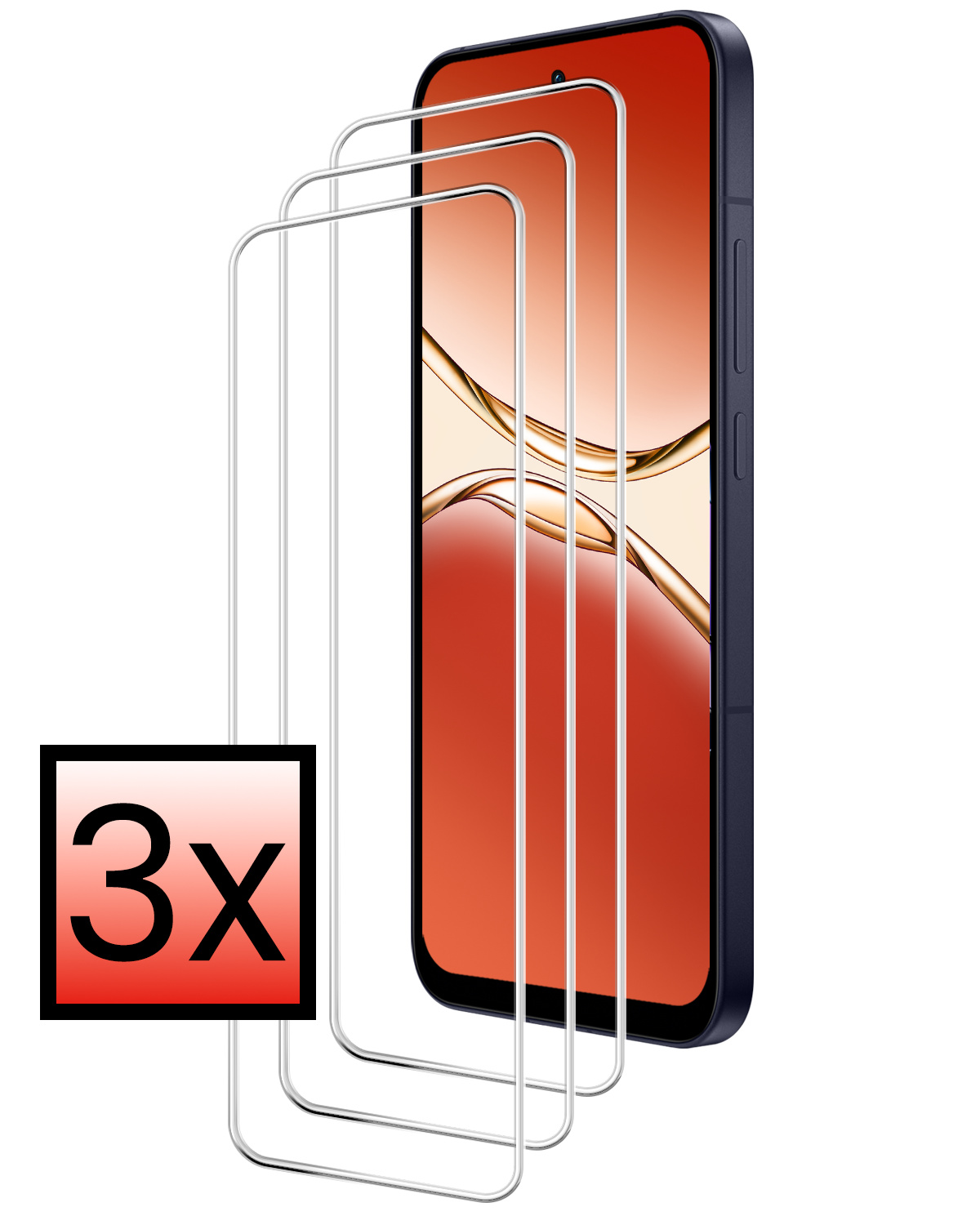 NoXx NoXx OPPO A5 Pro Screenprotector - 3 PACK