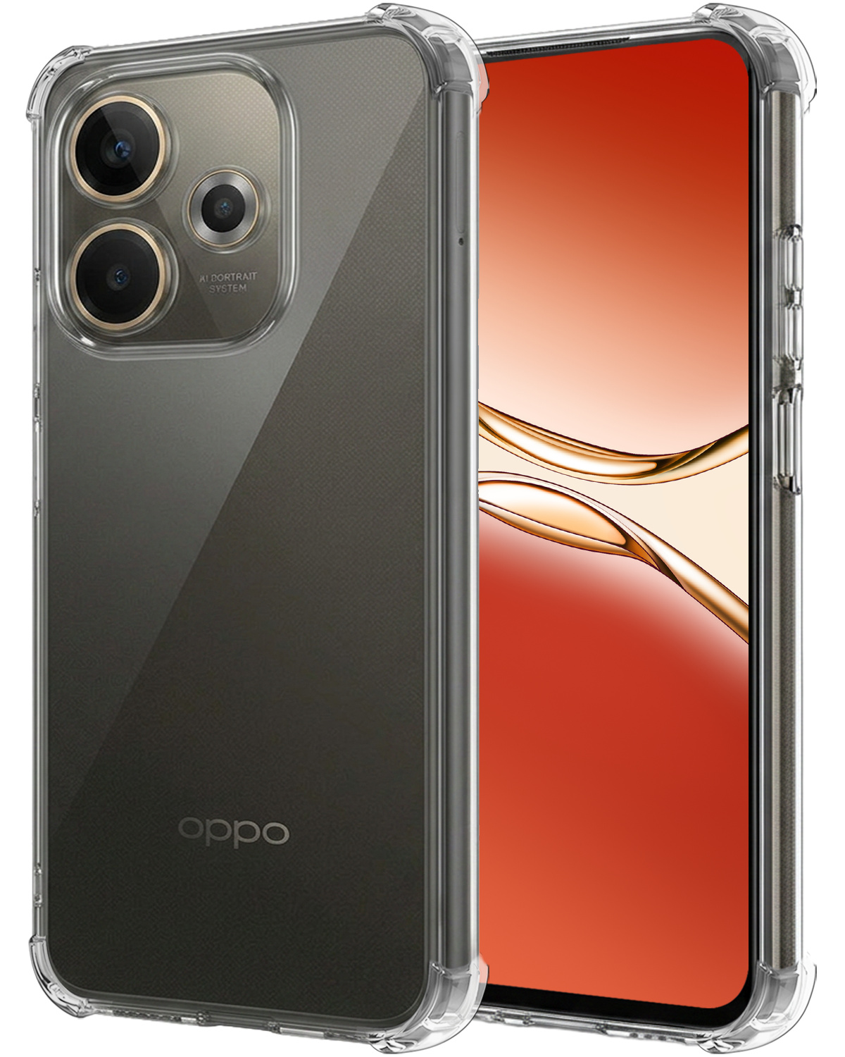 NoXx NoXx OPPO A5 Pro Hoesje Shockproof - Transparant