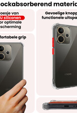 NoXx NoXx OPPO A5 Pro Hoesje Shockproof Met 2x Screenprotector