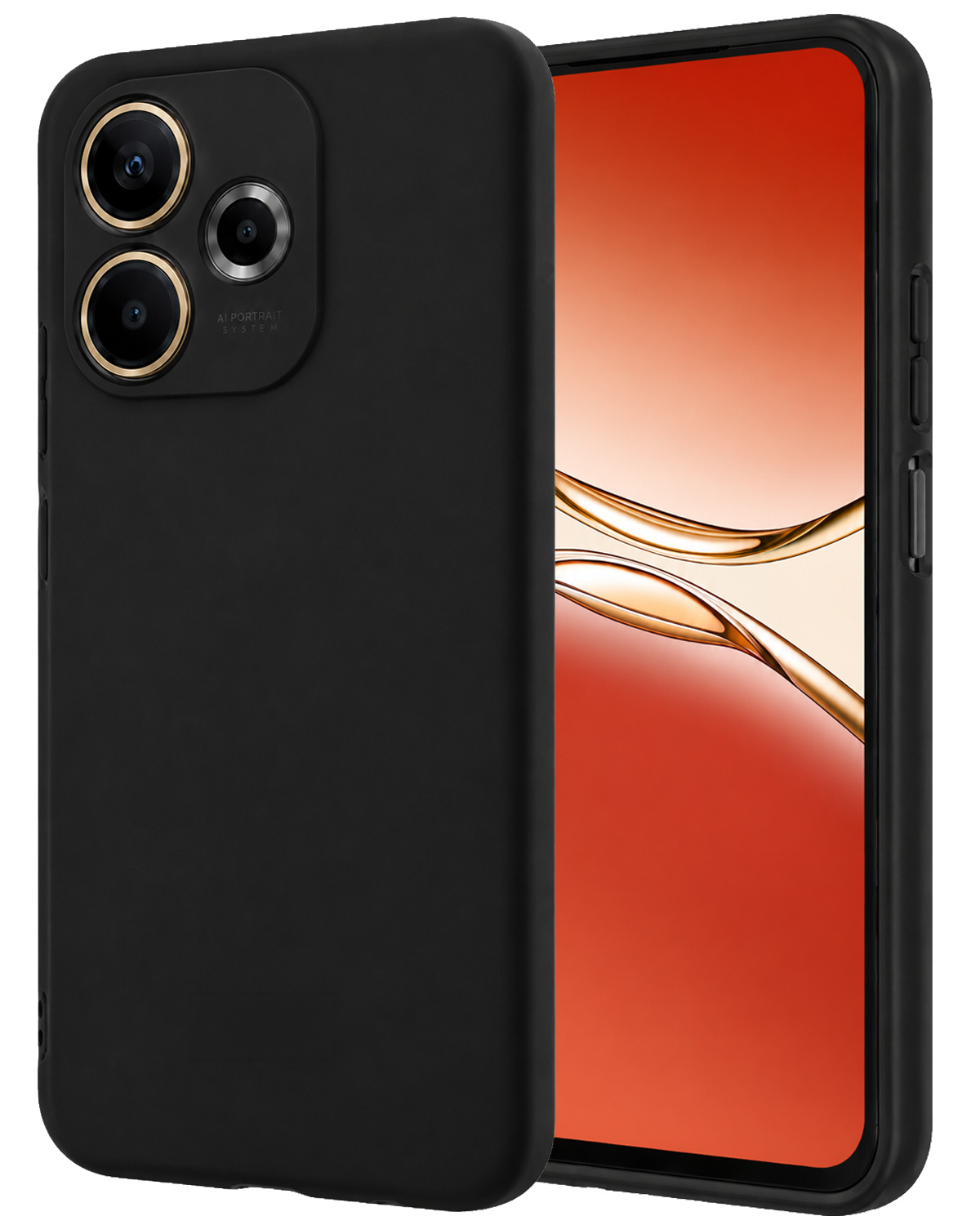 NoXx NoXx OPPO A5 Pro Hoesje Siliconen - Zwart