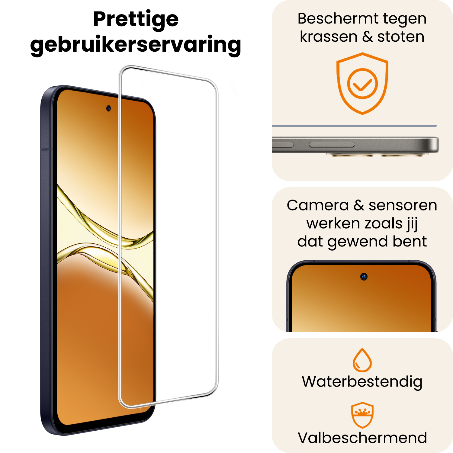 Nomfy Nomfy OPPO A5 Pro Screenprotector - 2 PACK