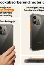 Nomfy Nomfy OPPO A5 Pro Hoesje Shockproof - Transparant