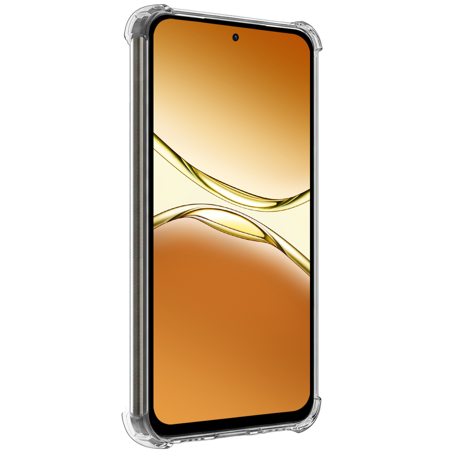Nomfy Nomfy OPPO A5 Pro Hoesje Shockproof - Transparant - 2 PACK