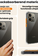 Nomfy Nomfy OPPO A5 Pro Hoesje Shockproof Met 2x Screenprotector