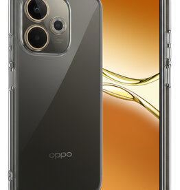 Nomfy Nomfy OPPO A5 Pro Hoesje Siliconen - Transparant