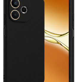 Nomfy Nomfy OPPO A5 Pro Hoesje Siliconen - Zwart