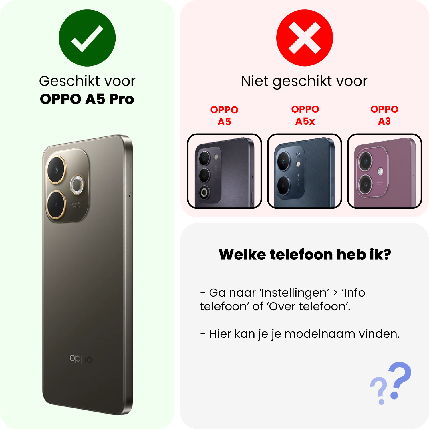 Forterra Forterra OPPO A5 Pro Screenprotector