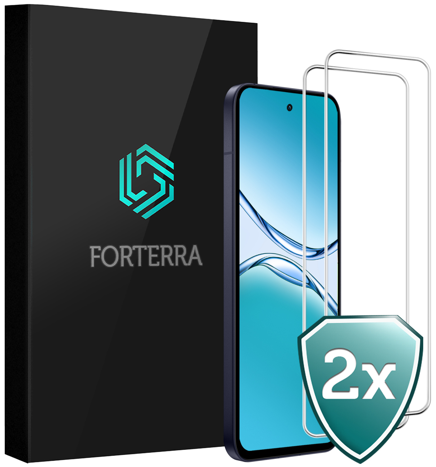 Forterra Forterra OPPO A5 Pro Screenprotector - 2 PACK