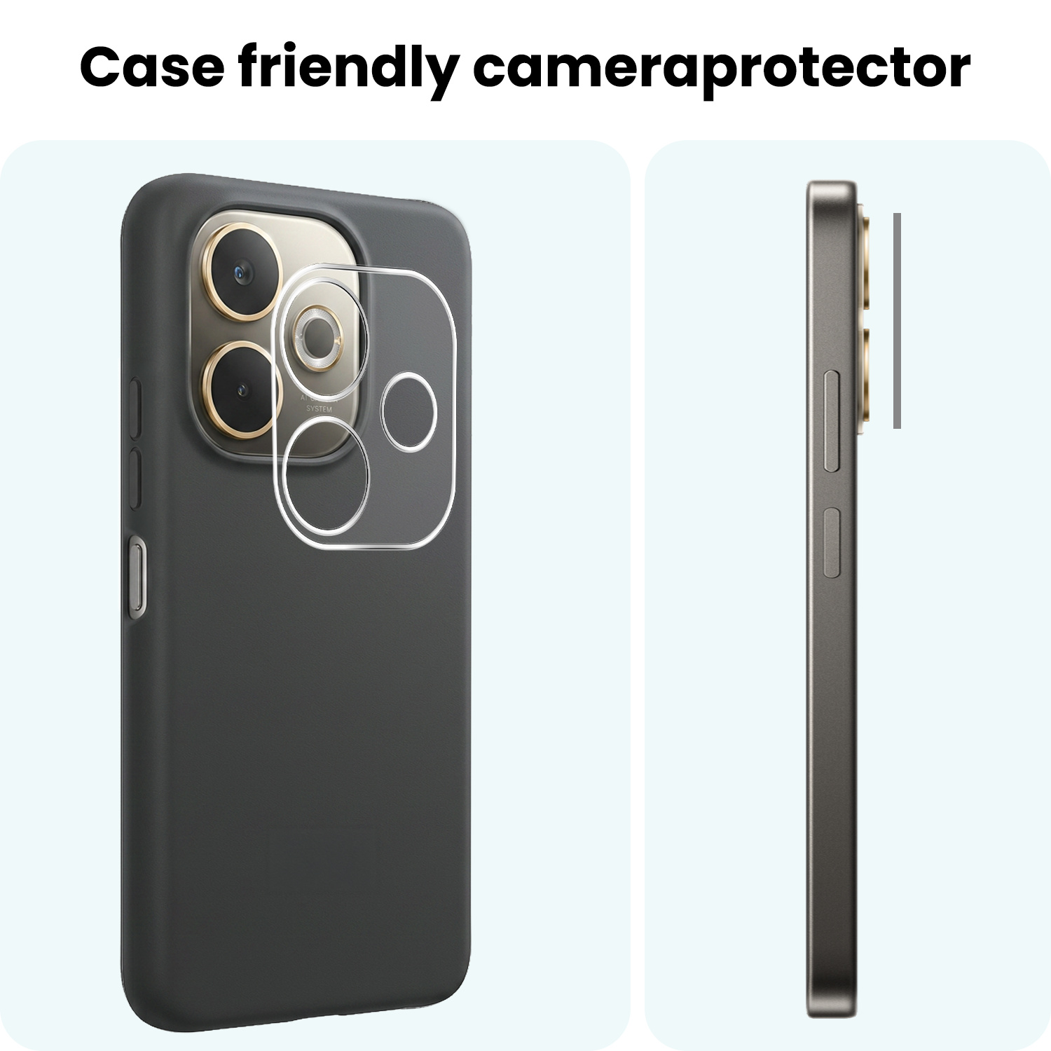 Forterra Forterra OPPO A5 Pro Camera Screenprotector - 3 PACK