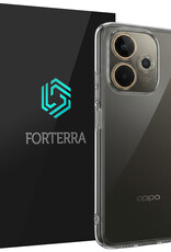 Forterra Forterra OPPO A5 Pro Hoesje Siliconen - Transparant