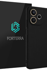 Forterra Forterra OPPO A5 Pro Hoesje Siliconen - Zwart
