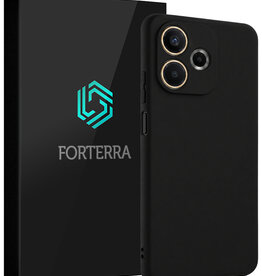 Forterra Forterra OPPO A5 Pro Hoesje Siliconen - Zwart