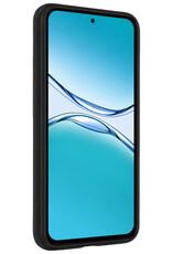 Forterra Forterra OPPO A5 Pro Hoesje Siliconen Met Screenprotector - Zwart